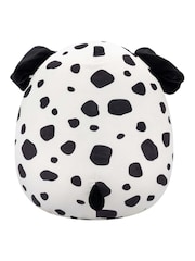 Jazawares 12 Squishmallows  Dustin  White Dalmatian WFuzz Belly and Bowtie Toy - Image 2 of 5