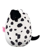 Jazawares 12 Squishmallows  Dustin  White Dalmatian WFuzz Belly and Bowtie Toy - Image 3 of 5