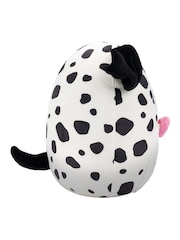 Jazawares 12 Squishmallows  Dustin  White Dalmatian WFuzz Belly and Bowtie Toy - Image 4 of 5