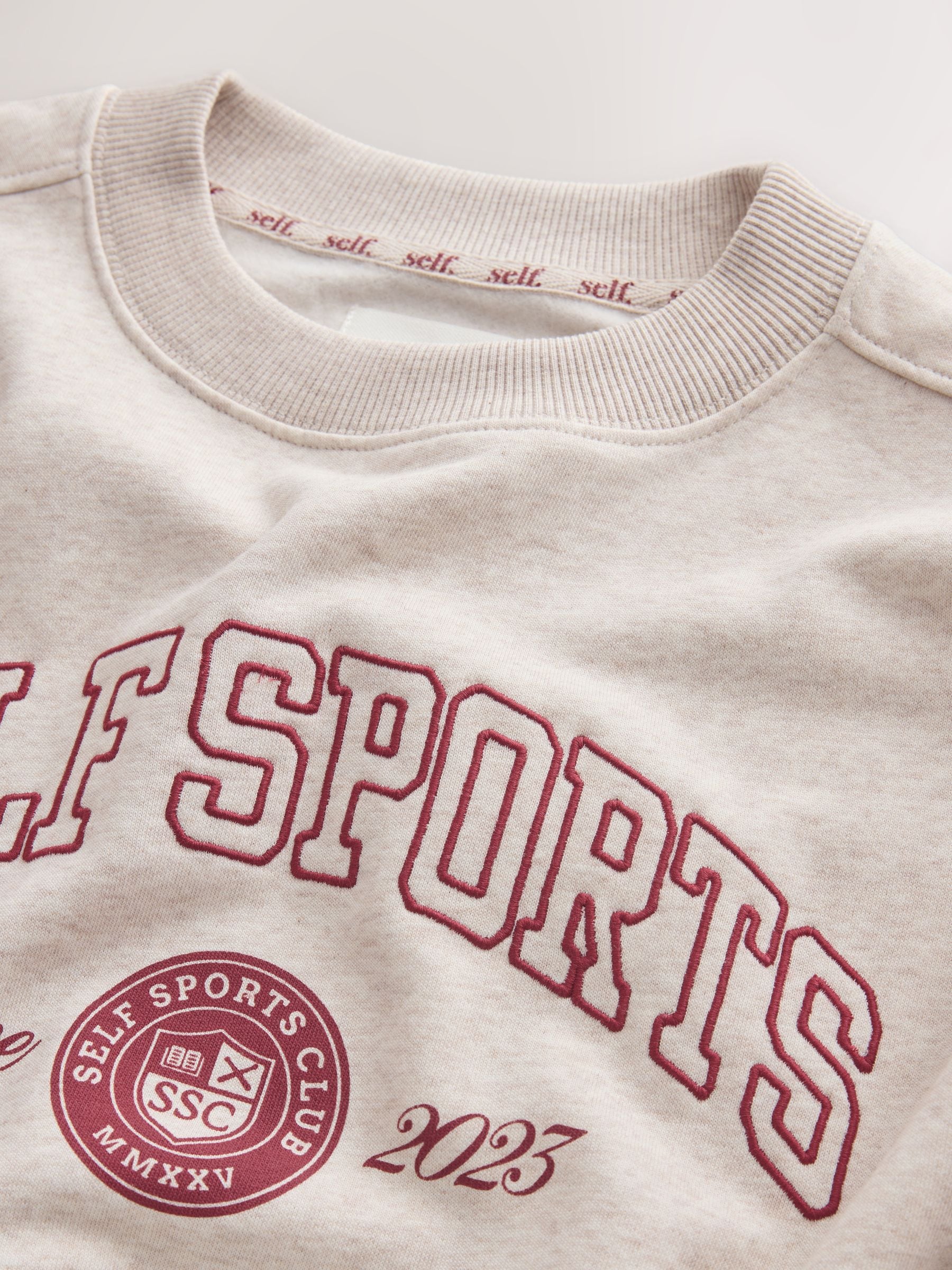 Buy self. Oatmeal Sweatshirt from Next Serbia