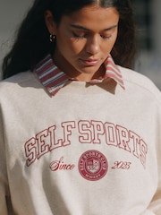 self. Oatmeal Sweatshirt - Image 7 of 11