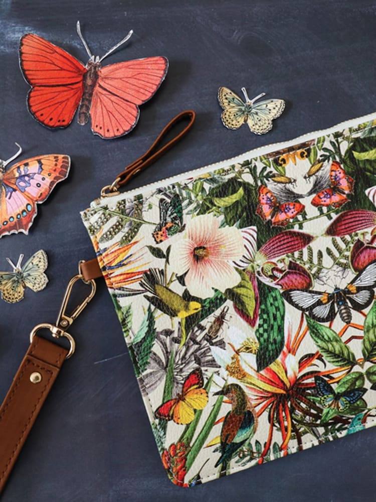 Portico Designs Archive Botanical Zip Organiser Case - Image 2 of 3
