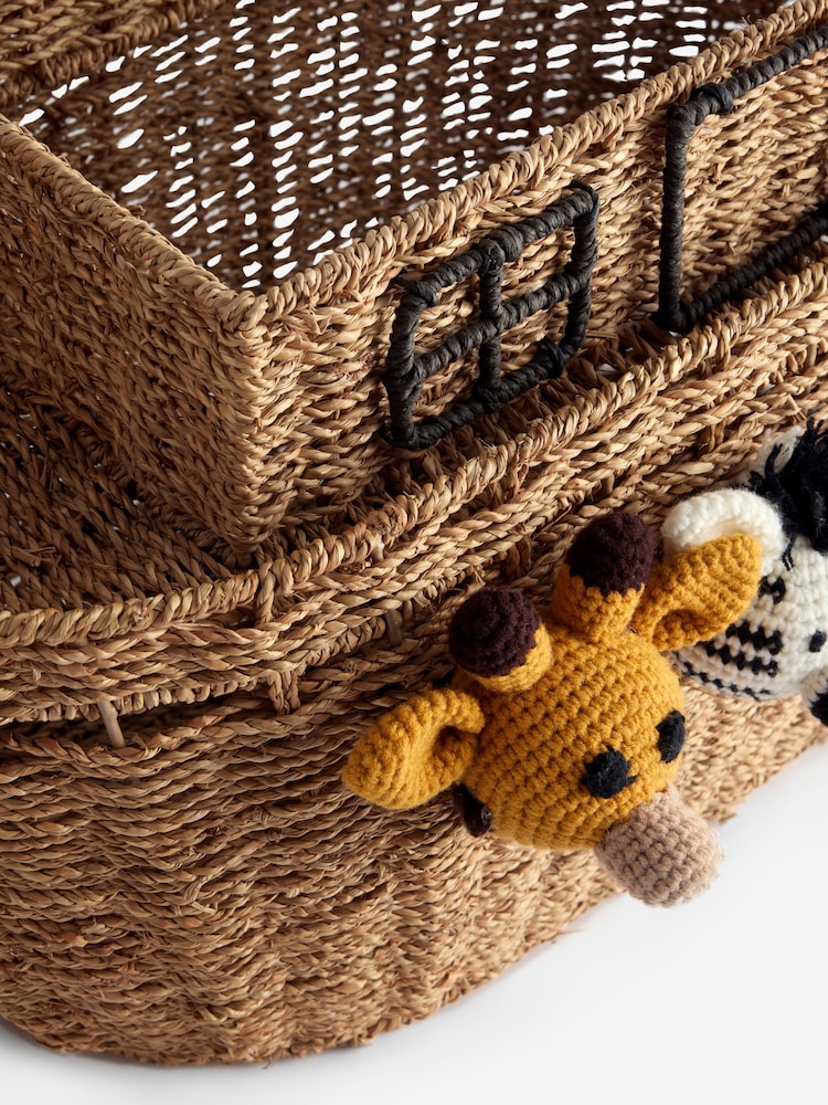 Neutral Animal Ark Storage Basket - Image 7 of 7 Neutral Animal Ark Storage Basket - Image 7 of 7