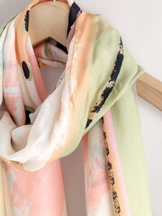 Leopard Placement Lightweight Scarf - Image 3 of 3