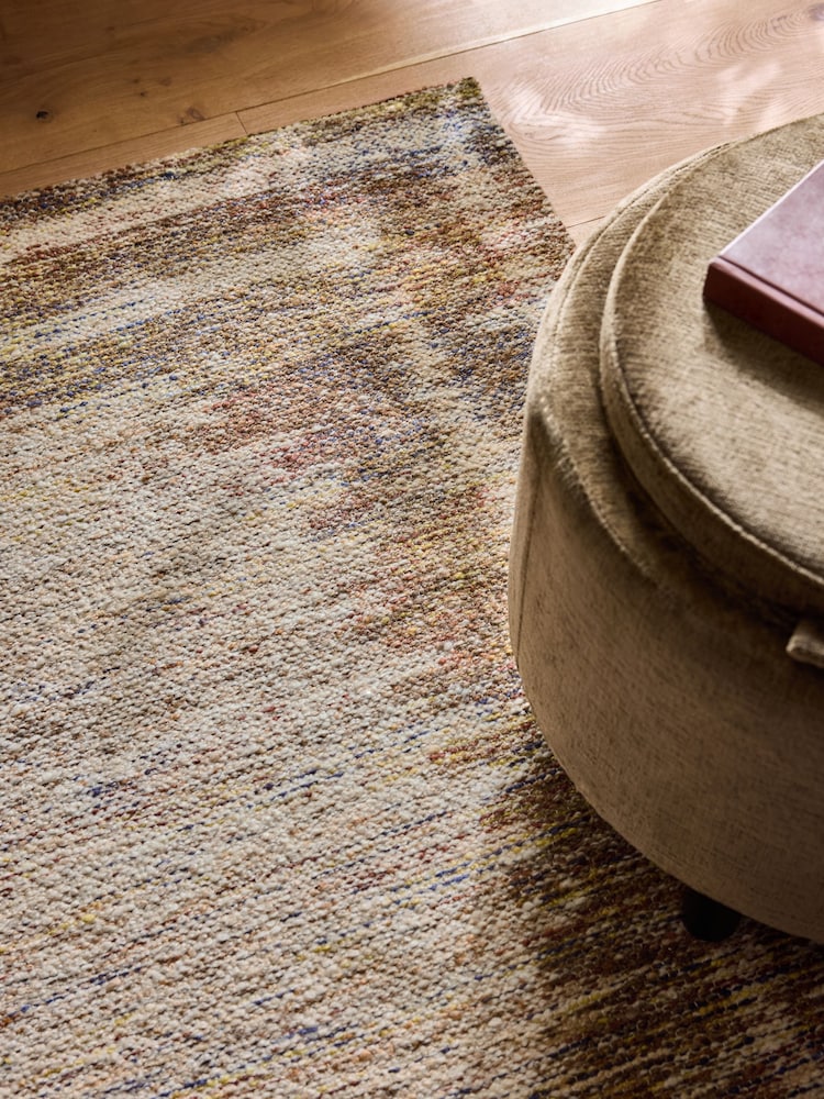 Natural Blended Border Rug - Image 2 of 5