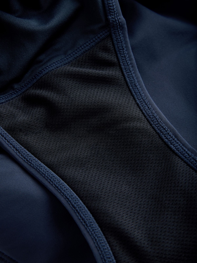 Navy Period Skirted Tummy Control Swim Dress - Image 9 of 9