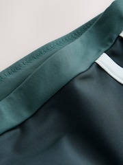 Teal Green Active High Waist Bikini Bottoms - Image 9 of 10