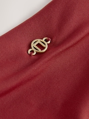 Berry Wine High Waist High Leg Roll Top - Image 7 of 8