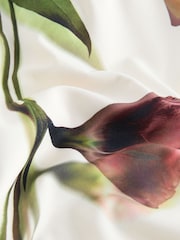 Floral crem/violet cu lalele - Bikini - Imaginea 7 din 9