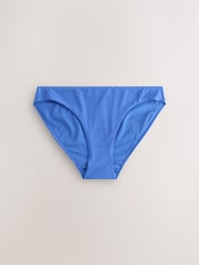 Cornflower Blue High Leg Bikini Bottoms - Image 1 of 4