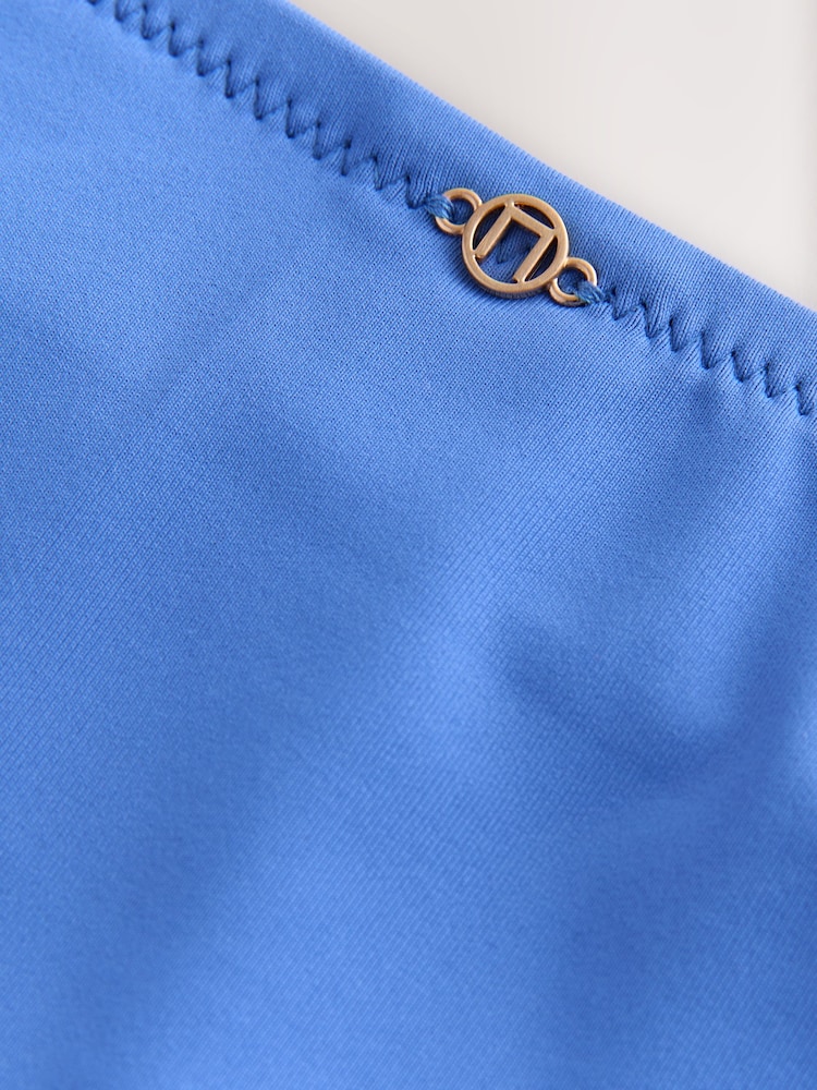 Cornflower Blue High Leg Bikini Bottoms - Image 4 of 4 Cornflower Blue High Leg Bikini Bottoms - Image 4 of 4