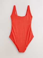 Red Crinkle - Costum de baie decolat pentru gravide - Imaginea 6 din 9