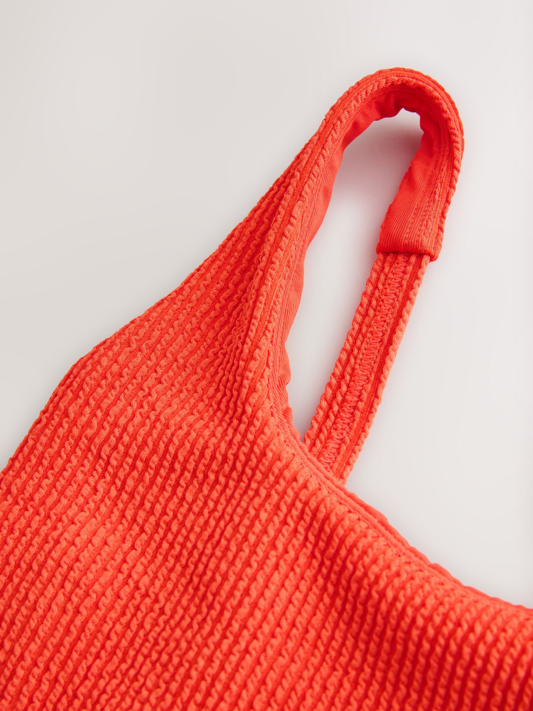 Buy Red Crinkle Maternity Scoop Swimsuit from Next USA
