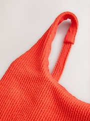 Red Crinkle - Costum de baie decolat pentru gravide - Imaginea 7 din 9