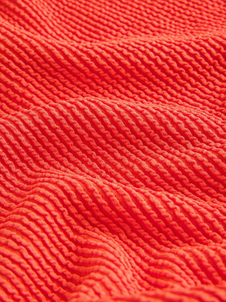 Red Crinkle - Costum de baie decolat pentru gravide - Imaginea 9 din 9