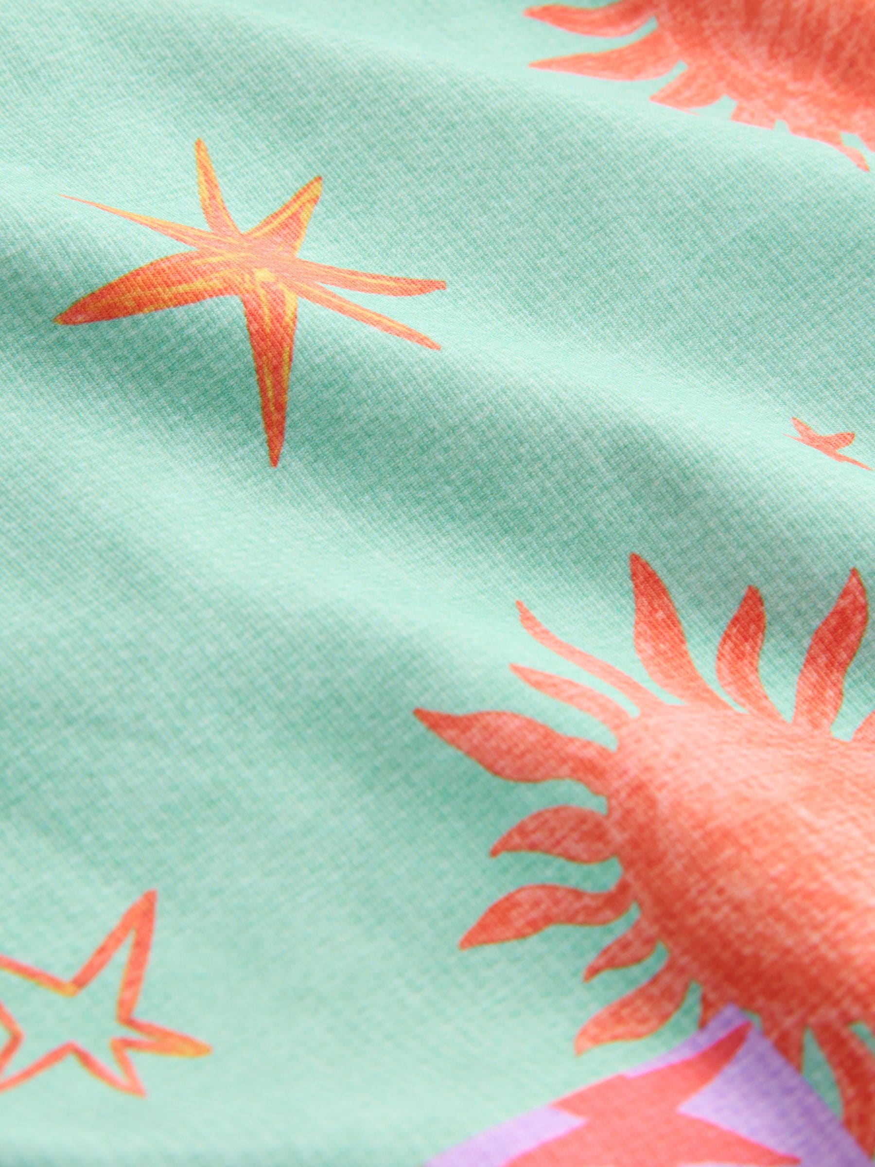 Next：日本 Star Print - ブラジリアンハイレッグ ビキニボトム from