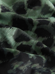 Зеленый/черный леопардовый принт - Моделируный купальник-бандо на косточках FK Ultimate Support - Изображение 10 10