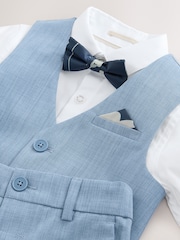 أزرق - طقم صدرية وقميص وبنطلون من Baker by Ted Baker - صورة 10 من 14