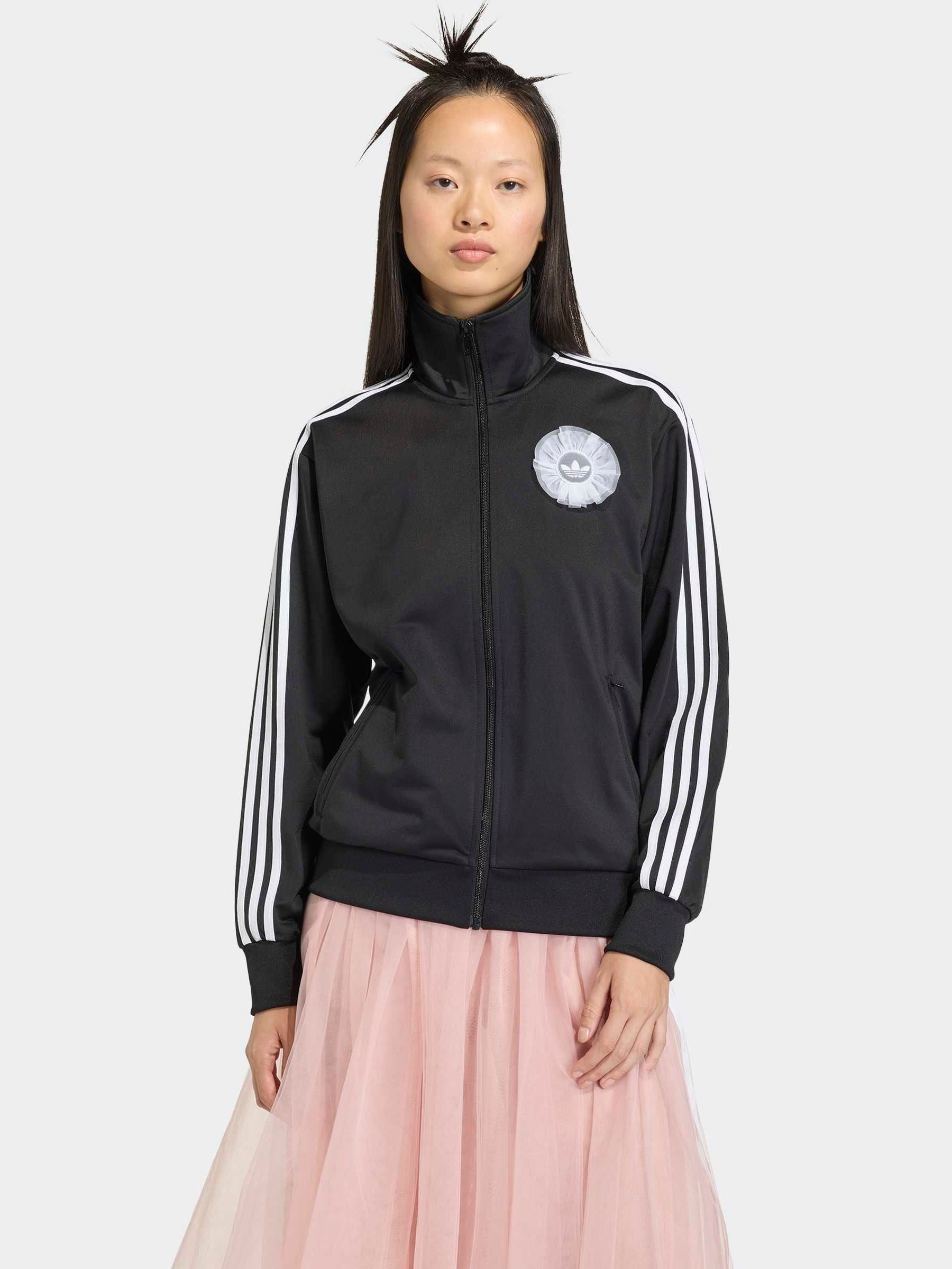 トップス  L FBIRD TT originals Buy adidas Originals Black Tulle Lace Fit Firebird Track Top from