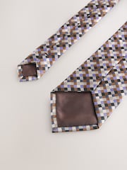 Neutral Pattern Tie - Image 5 of 5