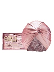 Slip Double 100% Pure Silk Lined Hair Turban - Image 1 of 5