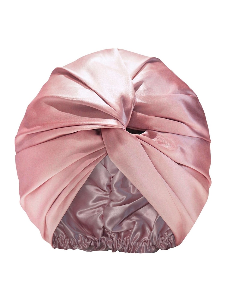 Slip Double 100% Pure Silk Lined Hair Turban - Image 2 of 5
