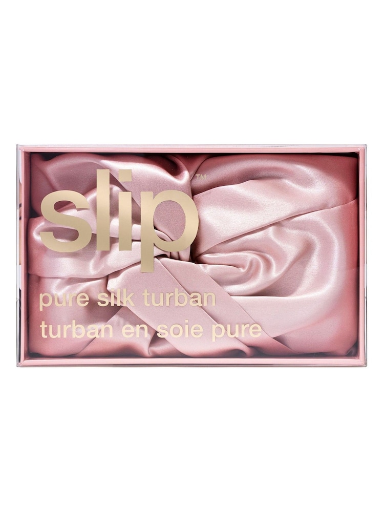 Slip Double 100% Pure Silk Lined Hair Turban - Image 5 of 5