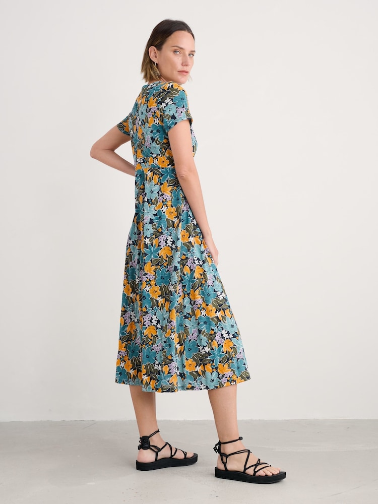 Azul marino - Seasalt Cornwall Chapelle Jersey 100% Cotton Dress - Imagen 2 de 5 Azul marino - Seasalt Cornwall Chapelle Jersey 100% Cotton Dress - Imagen 2 de 5