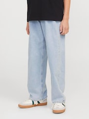 JACK & JONES Junior Baggy Fit Alex Jeans - Image 1 of 5