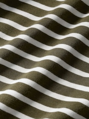 Seasalt Cornwall Green Petite Fettling Jersey Tie Detail Midi Dress - Image 5 of 5
