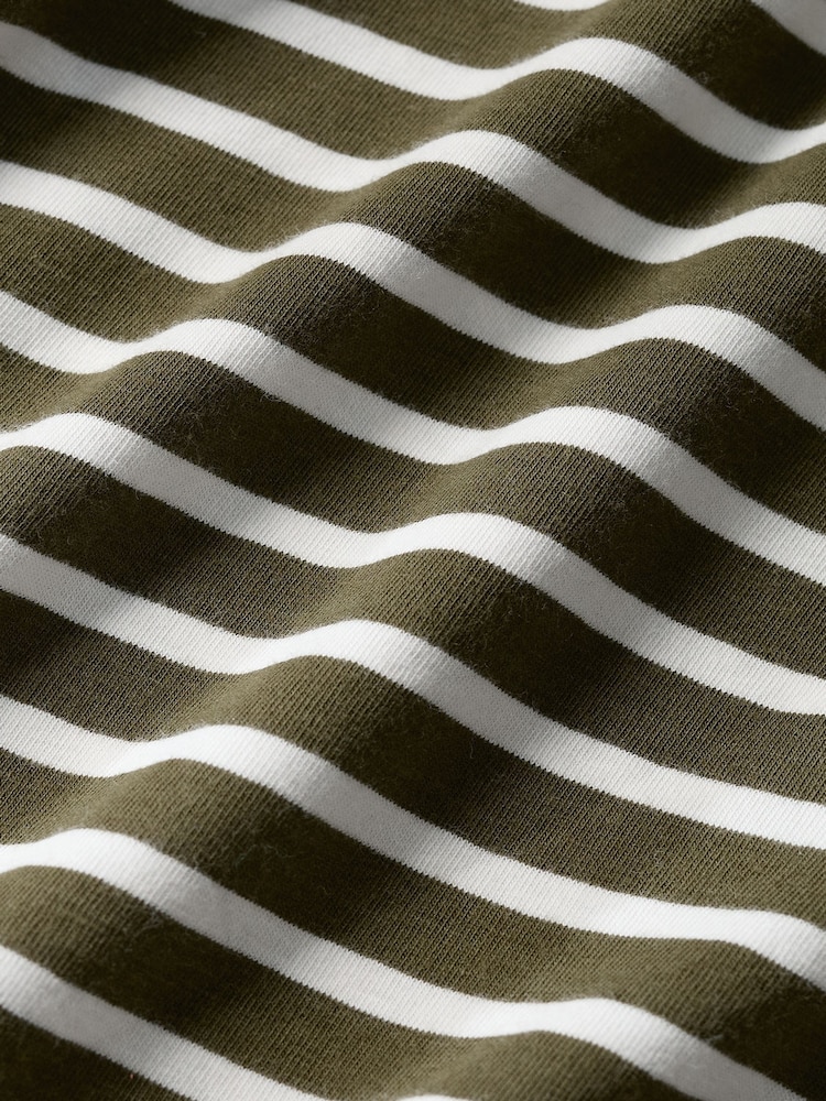 Seasalt Cornwall Green Petite Fettling Jersey Tie Detail Midi Dress - Image 5 of 5