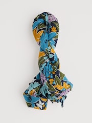 Azul marino - Camiseta de algodón 100 % con estampado Poisson de Seasalt Cornwall - Imagen 5 de 6