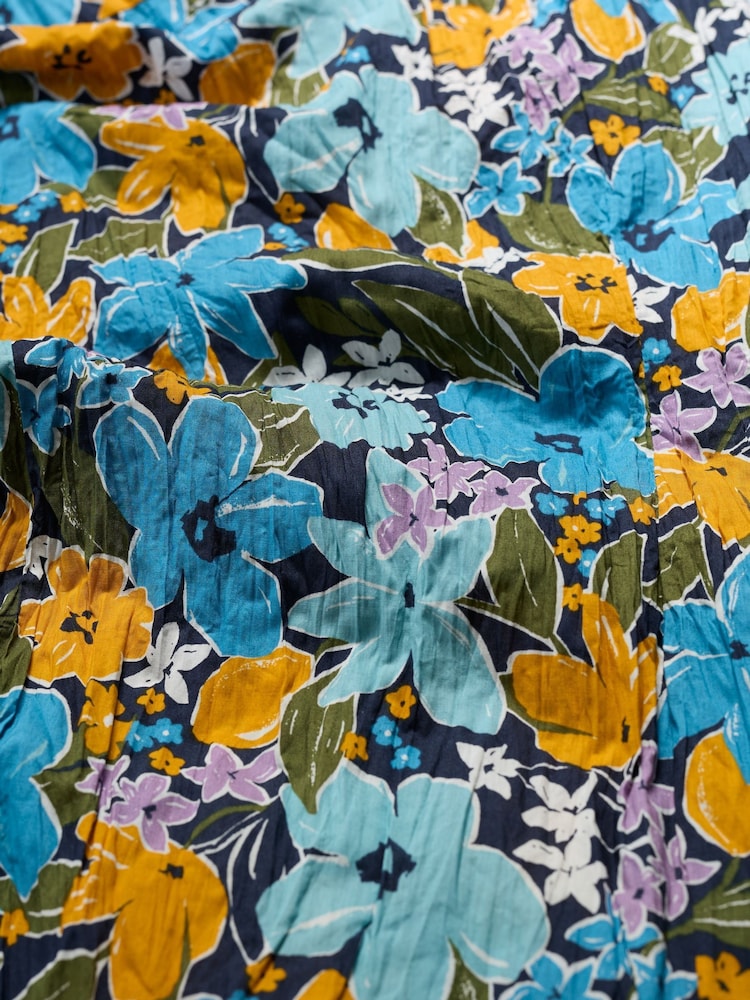 Azul marino - Camiseta de algodón 100 % con estampado Poisson de Seasalt Cornwall - Imagen 6 de 6