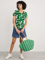 Seasalt Cornwall Green Camerance T-Shirt - Image 3 of 5