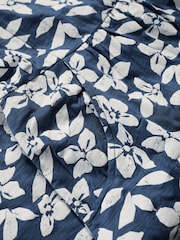 Seasalt Cornwall Blue Tall Petite Enor Fit and Flare 100% Cotton Dress - Image 5 of 5