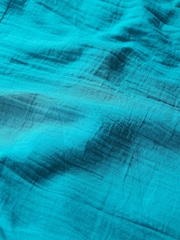 Seasalt Cornwall Blue Sand Patterns 100% Cotton Dress - Image 5 of 5