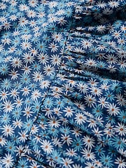 Seasalt Cornwall Blue Petite Rainette Above Ankle 100% Cotton Dress - Image 5 of 5