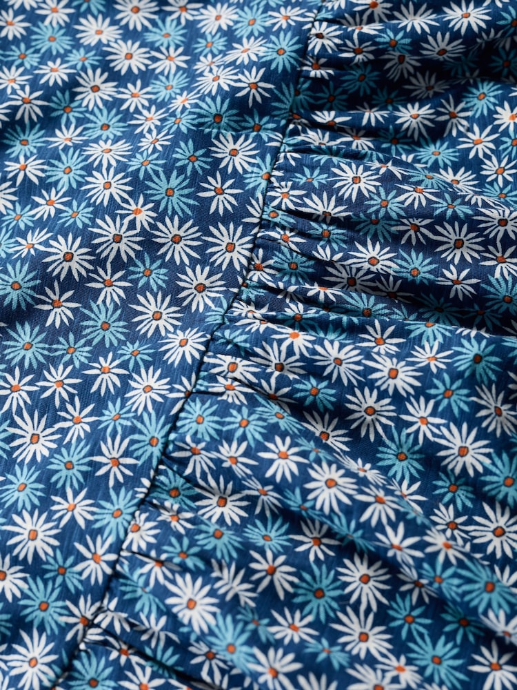 Seasalt Cornwall Blue Petite Rainette Above Ankle 100% Cotton Dress - Image 5 of 5 Seasalt Cornwall Blue Petite Rainette Above Ankle 100% Cotton Dress - Image 5 of 5