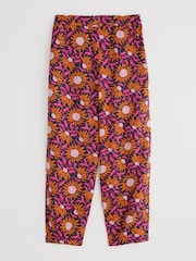 Seasalt Cornwall Pink Noweth 100% Linen Trousers - Image 4 of 5