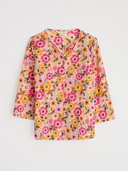 Amarillo - Seasalt Cornwall Multi Watercolour Sketch 3/4 Sleeve Blouses - Imagen 4 de 5