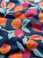 Seasalt Cornwall Orange Multi Carwynnen Midi Dress - Image 5 of 5