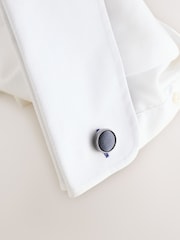 Grey Tie, Pocket Square and Cufflink Gift Box - Image 3 of 3