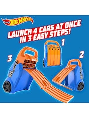Ancory Hot Wheels Battle Plus Launcher Car Case - Image 3 of 5