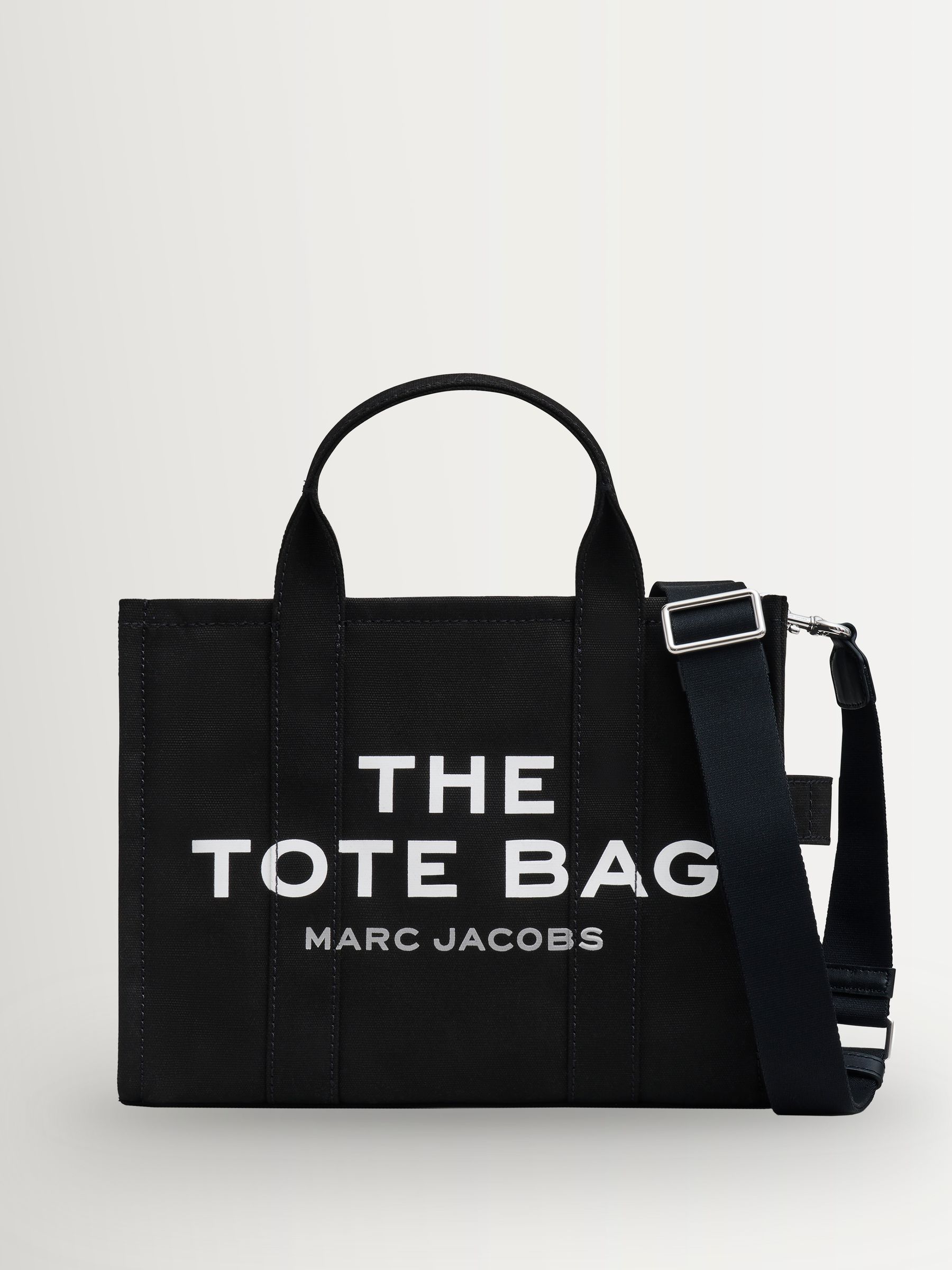 Marc Jacobs Black The Medium Canvas Tote Bag | Seasons