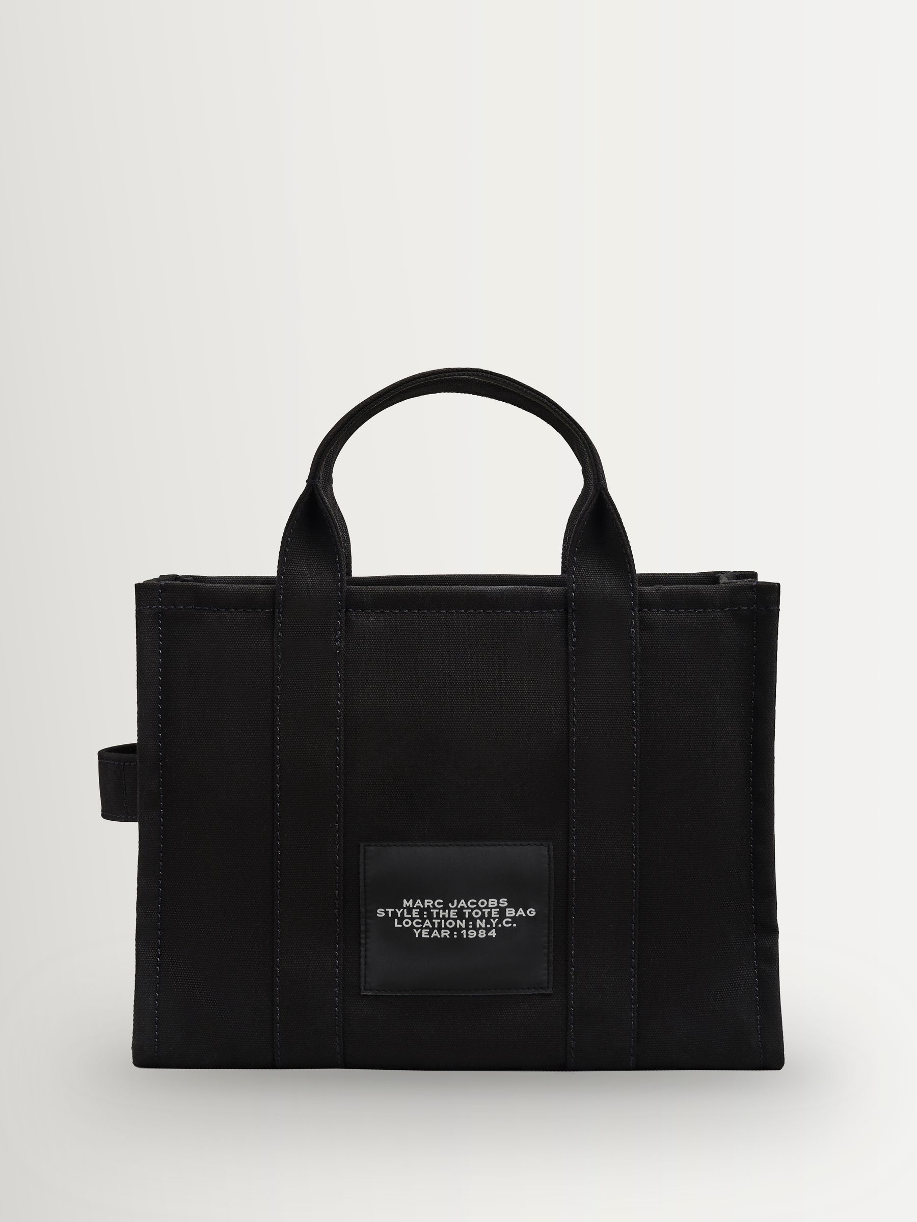 Marc Jacobs Black The Medium Canvas Tote Bag | Seasons