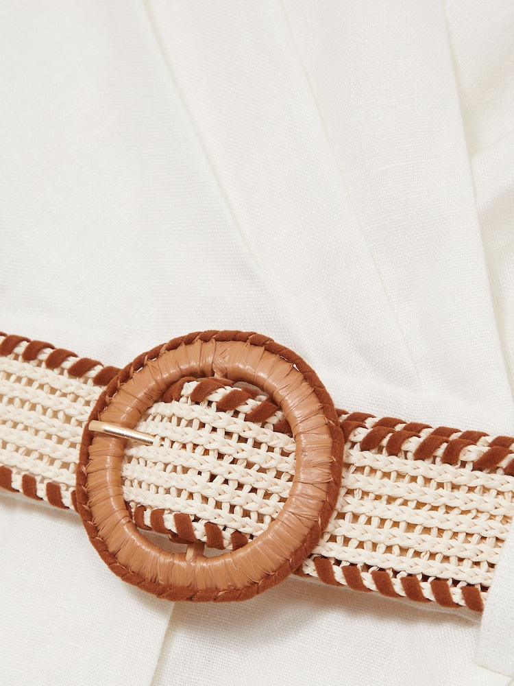 Reiss Cream Mila Playsuit - Image 6 of 6