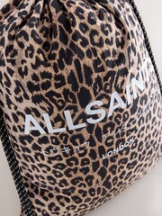 smALLSAINTS Leopard Underground Logo Swim Bag - Image 6 of 7