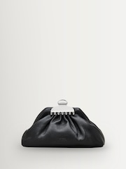 Marc Jacobs Black The Small Claw Clip Clutch - Image 1 of 4