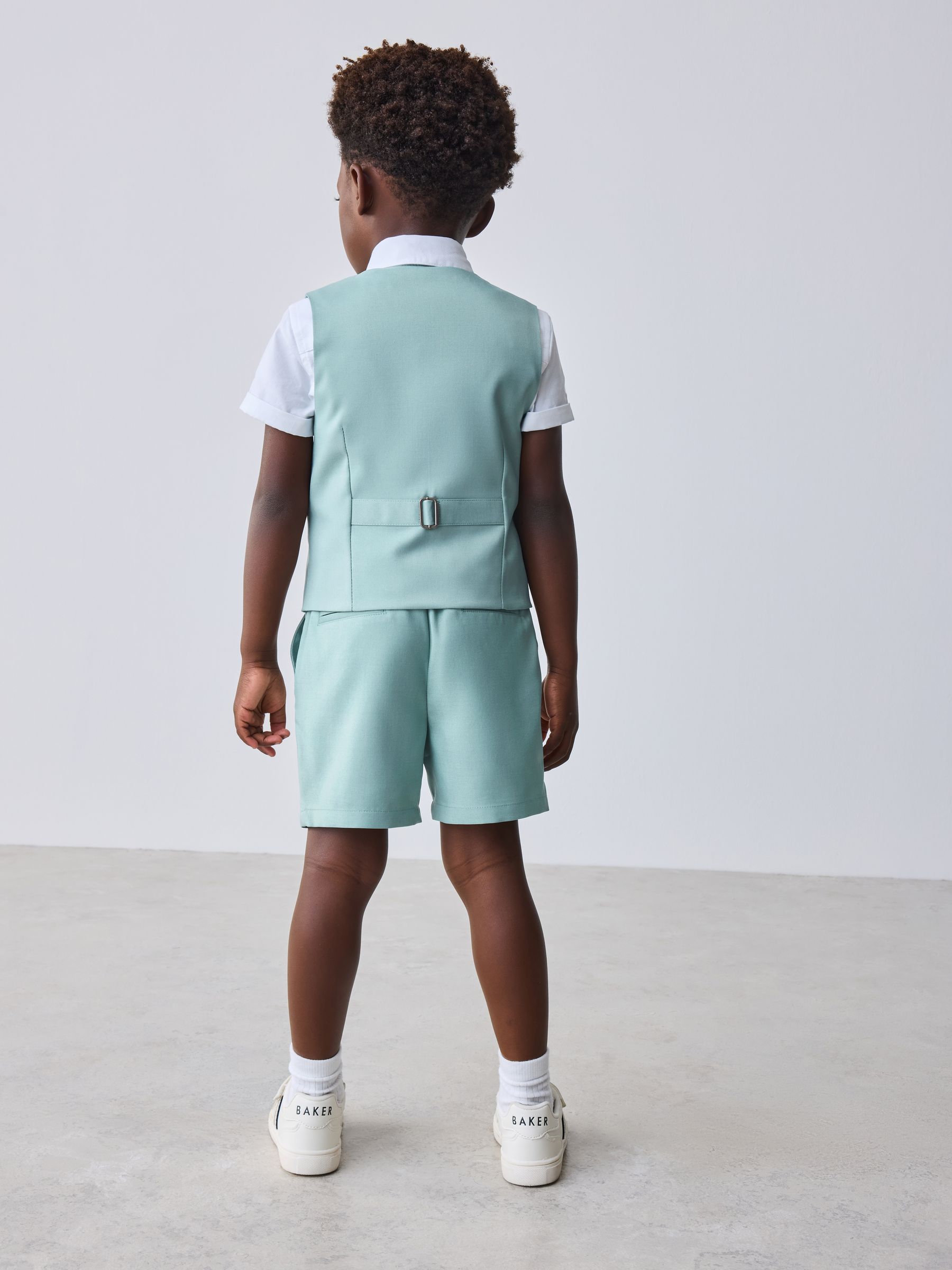 Next：日本 グリーン - Baker by Ted Baker シャツ、ベスト＆ショート