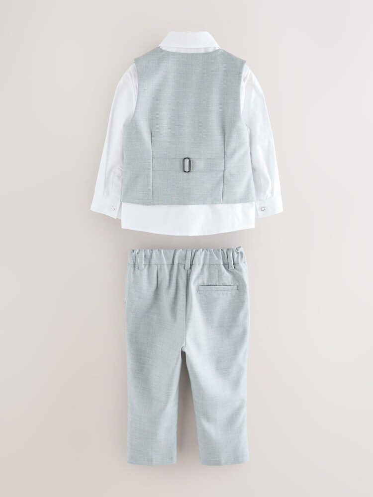 Gris - Conjunto de camisa, chaleco y pantalón Baker by Ted Baker - Imagen 2 de 8 Gris - Conjunto de camisa, chaleco y pantalón Baker by Ted Baker - Imagen 2 de 8